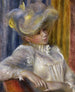 Kobieta w kapeluszu - Pierre-Auguste Renoir — widok dzieła