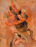 Głowa kobiety w czerwonym kapeluszu - Pierre-Auguste Renoir — widok dzieła