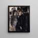 Młode dziewczyny - Pierre-Auguste Renoir — oprawiony obraz na ścianie