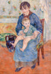 Młoda matka - Pierre-Auguste Renoir — widok dzieła
