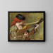 Młoda Hiszpańska kobieta z gitarą - Pierre-Auguste Renoir — oprawiony obraz na ścianie