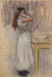 Młoda kobieta przy toalecie - Pierre-Auguste Renoir — widok dzieła