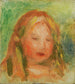 Studium głowy dziecka - Pierre-Auguste Renoir — widok dzieła