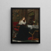 Le miroir - Pierre-Charles Comte — oprawiony obraz na ścianie