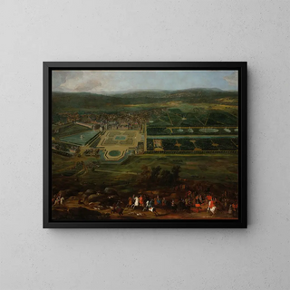 PierreDenis Martin - View of the Chteau de Fontainebleau.webp