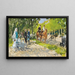 Las Bois de Boulogne - Pierre-Eugène Montzin — oprawiony obraz na ścianie