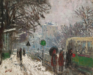 PierreEugne Montzin - Boulevard Bineau Sur La Neige.webp