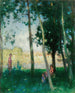 Kobiety nad brzegiem wody - Pierre-Eugène Montzin — widok dzieła