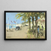 La Promenade des Anglais à Nice - Pierre-Eugène Montzin — oprawiony obraz na ścianie