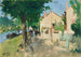 Le quai de la Croix Blanche, Saint-Mammès - Pierre-Eugène Montzin — widok dzieła