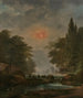 klasycznego krajobrazu z wodospadem - Pierre - Henri de Valenciennes — widok dzieła