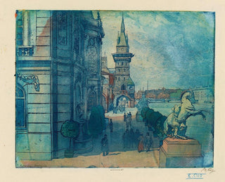Le pavillon de l'Autriche-Hongrie - Pierre-Marcel Roy — widok dzieła