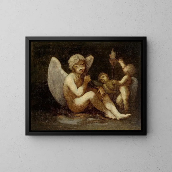 Les Préparatifs de la guerre ou Les Apports de l'Amour - Pierre-Paul Prud'hon — oprawiony obraz na ścianie