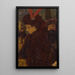 Kobieta z grzebieniem - Pierre Bonnard — oprawiony obraz na ścianie