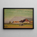 Zamknięty w krajobrazie Dauphiné - Pierre Bonnard — oprawiony obraz na ścianie