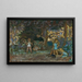 Zabawy dzieci w Grand-Lemps - Pierre Bonnard — oprawiony obraz na ścianie