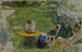 La Sieste au jardin - Pierre Bonnard — widok dzieła