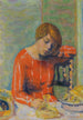 Le corsage rayé - Pierre Bonnard — widok dzieła