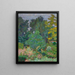 Le jardin de Vernon - Pierre Bonnard — oprawiony obraz na ścianie