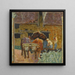 Les Deux bœufs et la ferme - Pierre Bonnard — oprawiony obraz na ścianie