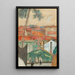 Les toits - Pierre Bonnard — oprawiony obraz na ścianie