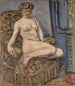 Model w fotelu - Pierre Bonnard — widok dzieła