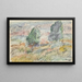 pejzażowy Vernon - Pierre Bonnard — oprawiony obraz na ścianie