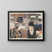 Place Clichy - Pierre Bonnard — oprawiony obraz na ścianie