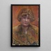 Portret młodej dziewczyny studiowany - Pierre Bonnard — oprawiony obraz na ścianie