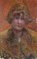 Portret młodej dziewczyny studiowany - Pierre Bonnard — widok dzieła