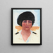 Tête de femme toque noire Mme Lucienne Dupuy de Frenelle étude - Pierre Bonnard — oprawiony obraz na ścianie
