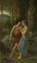 Daphnis i Chloe - Pierre Cabanel — widok dzieła