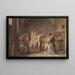 Jeanne d'Arc uwięziona w Rouen - Pierre Henri Révoil — oprawiony obraz na ścianie