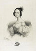 La lettre T de Le Miroir des Dames ou nouvel alphabet français - Pierre Louis Henri Grévedon — widok dzieła