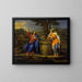 Le Christ et la femme de Samarie - Pierre Mignard — oprawiony obraz na ścianie