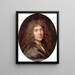 Moudre - Pierre Mignard — oprawiony obraz na ścianie