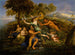 Pan i Syrinx - Pierre Mignard — widok dzieła