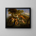 Pan i Syrinx - Pierre Mignard — oprawiony obraz na ścianie