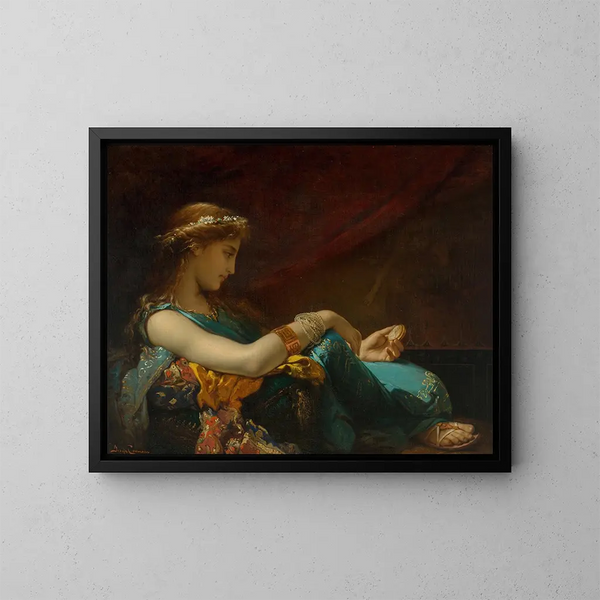 Souvenir - Pierre Olivier Joseph Coomans — oprawiony obraz na ścianie