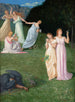 La Mort et les Jeunes Filles - Pierre Puvis de Chavannes — widok dzieła
