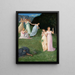 La Mort et les Jeunes Filles - Pierre Puvis de Chavannes — oprawiony obraz na ścianie