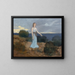 Wiara na Plażach - Pierre Puvis de Chavannes — oprawiony obraz na ścianie