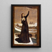 Le Pigeon voyageur - Pierre Puvis de Chavannes — oprawiony obraz na ścianie