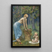 Zbiór jabłek - Pierre Puvis de Chavannes — oprawiony obraz na ścianie