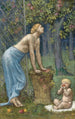 Zbiór jabłek - Pierre Puvis de Chavannes — widok dzieła