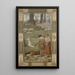 Świętej Geneviève dziecka w modlitwie - Pierre Puvis de Chavannes — oprawiony obraz na ścianie
