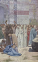 Świętej Geneviève zaopatrującej oblężony Paryż - Pierre Puvis de Chavannes — widok dzieła