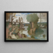 Rzeka - Pierre Puvis de Chavannes — oprawiony obraz na ścianie