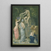 Le Pressoir - Pierre Puvis de Chavannes — oprawiony obraz na ścianie
