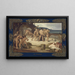 Praca - Pierre Puvis de Chavannes — oprawiony obraz na ścianie